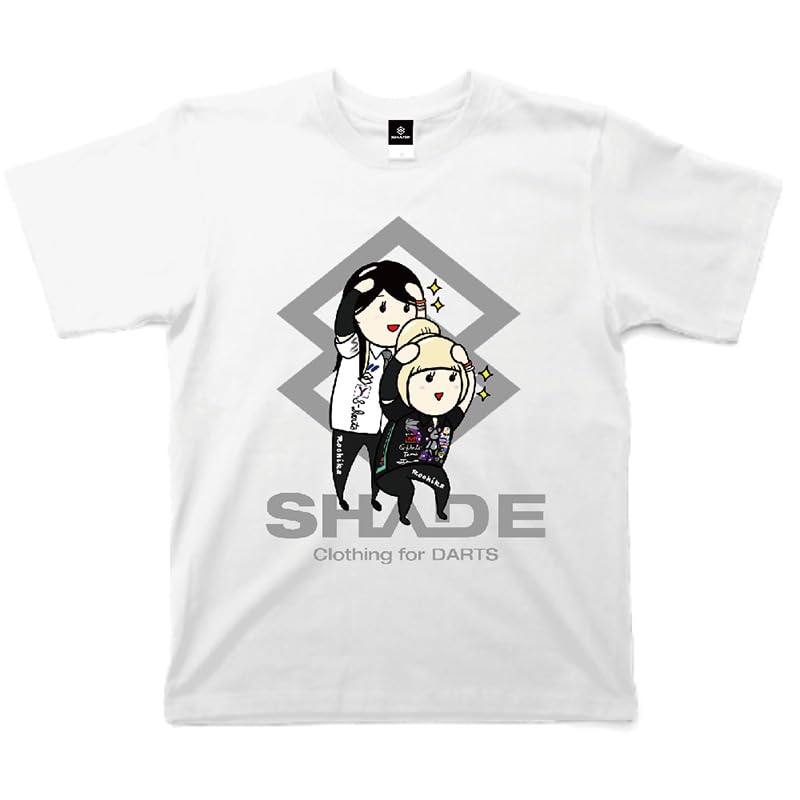 Amazon | SHADE 鈴木未来選手&坂口優希恵選手 SHADEポーズ Tシャツ (JP